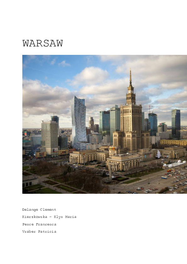 (PDF) WARSAW Modernism Architecture Engineering Academia.edu
