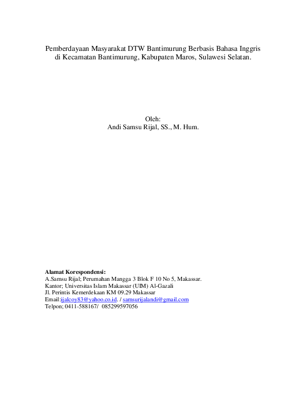 Draft Jurnal Kkn Ppm Andi Rijal Academia Edu