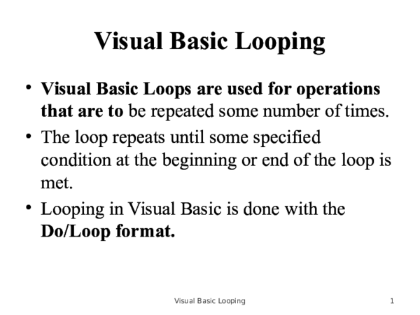 (PPT) Visual Basic Looping.pptx
