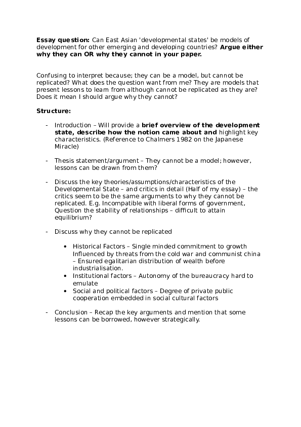 (DOC) Jimmy Essay Structure