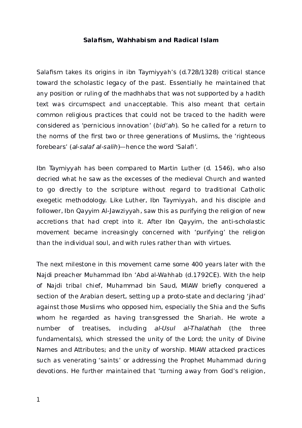 Radical muslims essay 02 picture