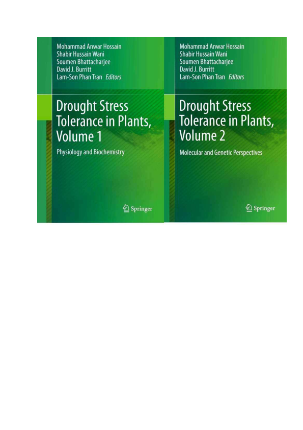 (PDF) Drought Stress Tolerance in Plants