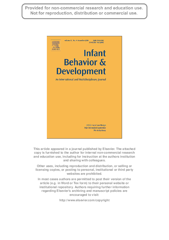 (PDF) Parenting self-efficacy and problem behavior in children at high ...