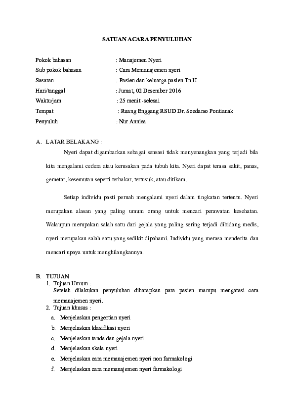 Doc Sap Fix Nisa Annisa Academia Edu