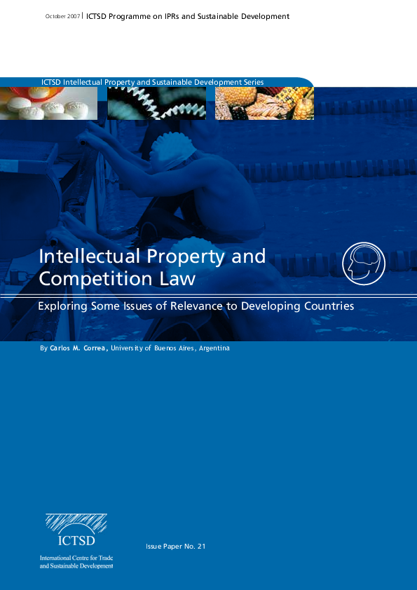 (PDF) Intellectual Property and Competition Law carlos correa