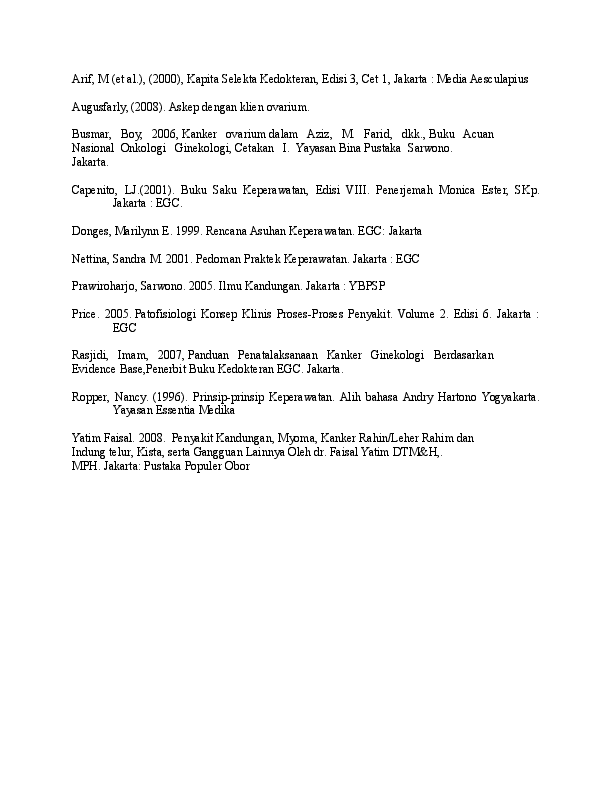 Doc Ca Ovarium Syundari Stetiowati Academia Edu