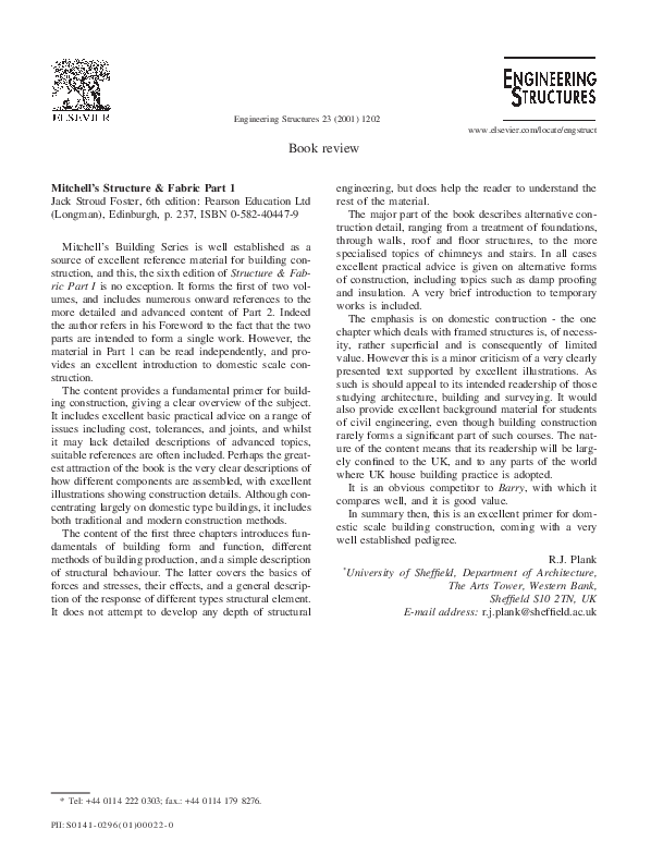 (PDF) Mitchell's Structure & Fabric Part 1