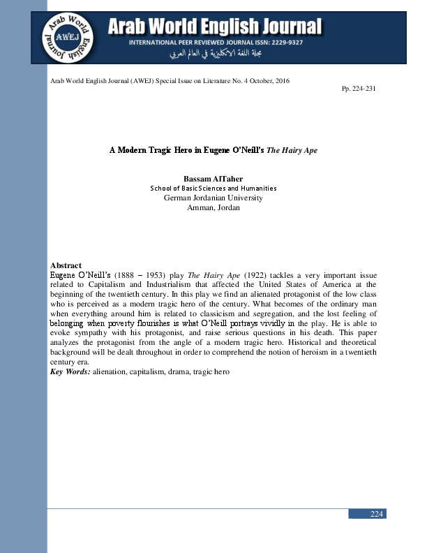 The hairy ape themes picture