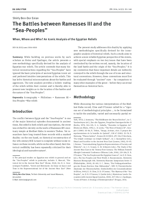 Ramses iii achievements image