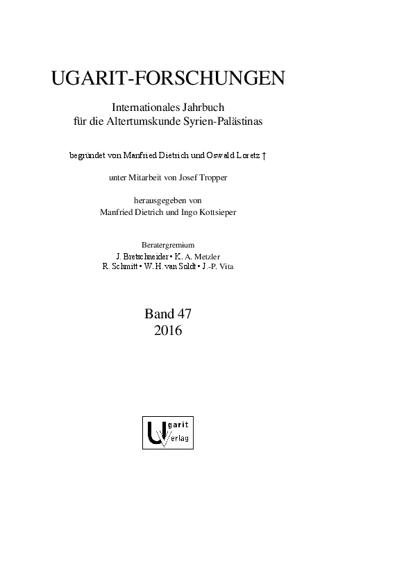 (PDF) Phoenician Ethnogenesis The Crucial Role of Landscape in the