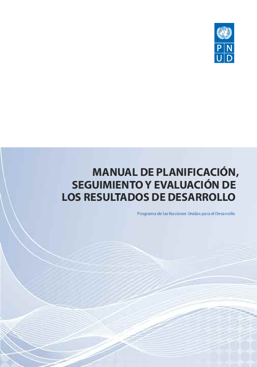 (PDF) MANUAL DE PLANIFICACIÓN, SEGUIMIENTO Y EVALUACIÓN DE LOS ...