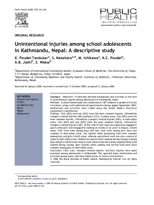 How to prevent injuries picture