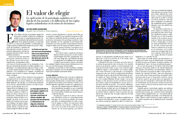 (PDF) El valor de elegir (The value of choosing)