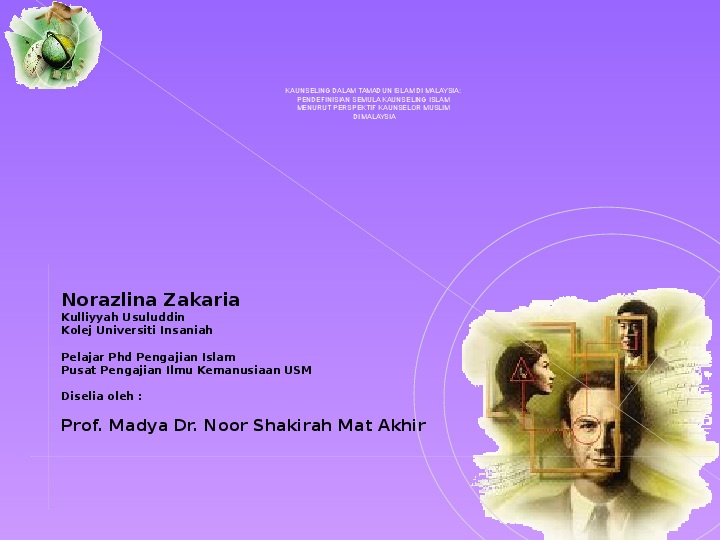 Ppt Pendefinisian Semuala Kaunseling Islam Norazlina Zakaria And Noor Shakirah Mat Akhir Academia Edu