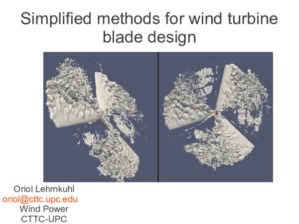 (PDF) Simplified methods for wind turbine blade design