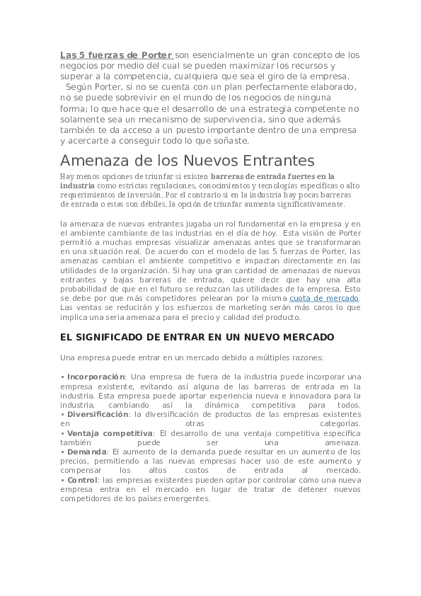 5 foras de porter farmacia essay 02 picture