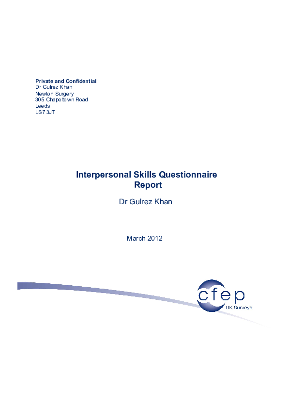 INTERPERSONAL SKILLS QUESTIONNAIRE PDF visual data 4