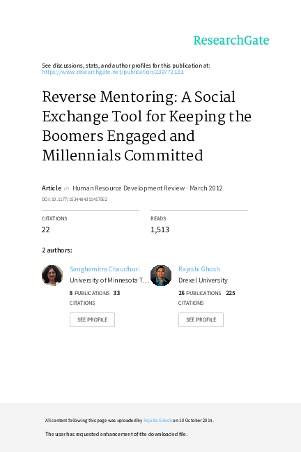 Bame reverse mentoring questions picture