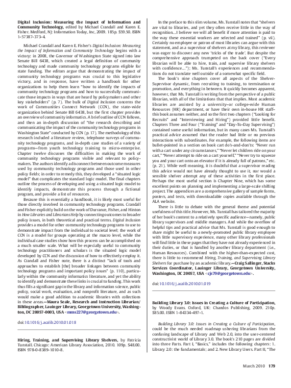 (PDF) Digital Inclusion: Measuring the Impact of Information and ...