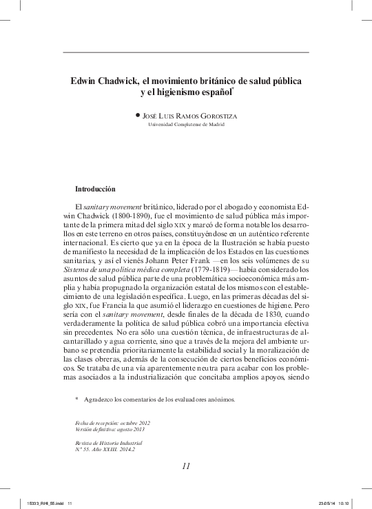 What did edwin chadwick do image