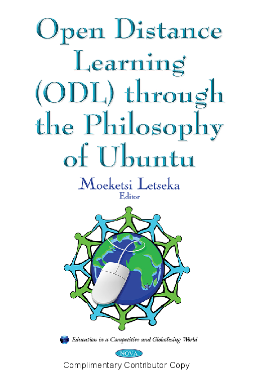 (PDF) Delivering Open Distance E-Learning through Ubuntu Values