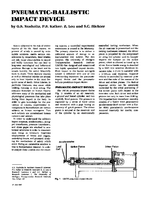 Projectile trauma image