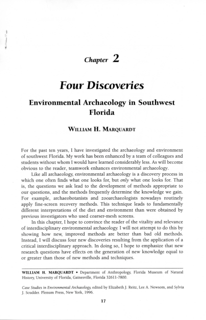 Environmental archaeology journal picture