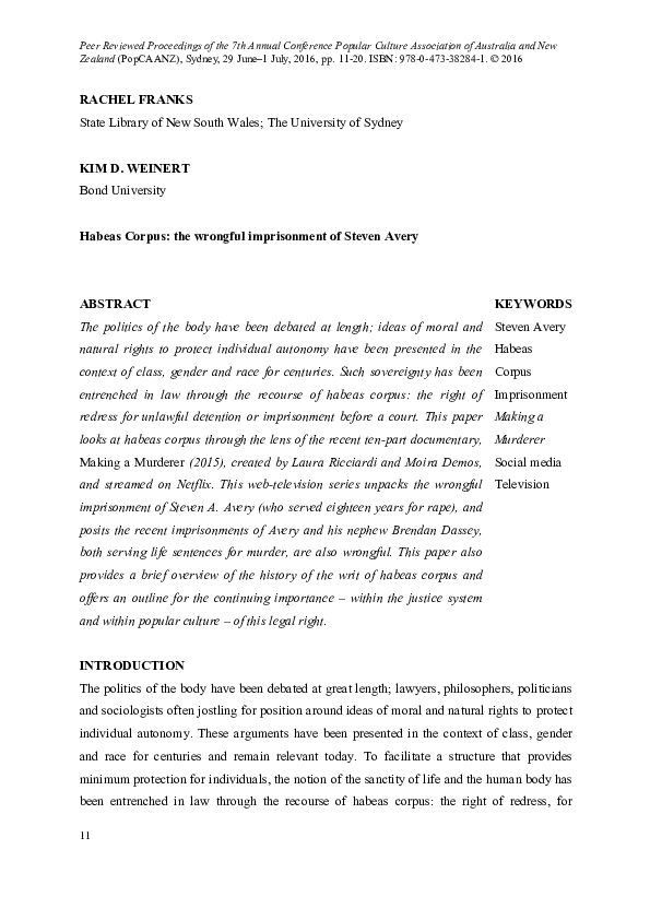 Statistics on false convictions image