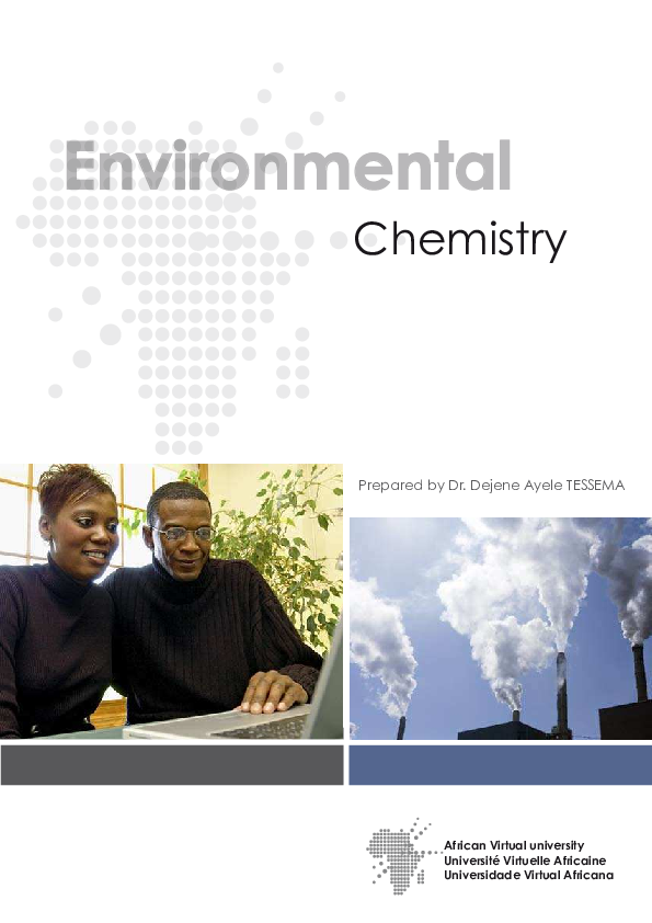 (PDF) Environmental Chemistry.pdf professor Tareq abdhulkadhum naser
