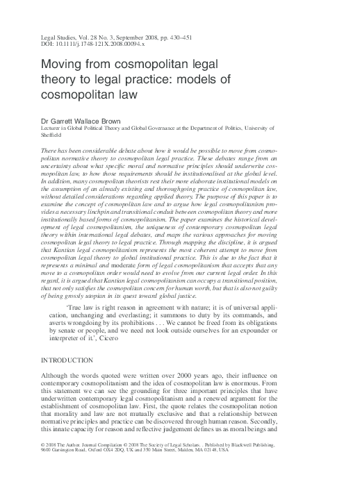 Cosmopolitanism sparknotes image