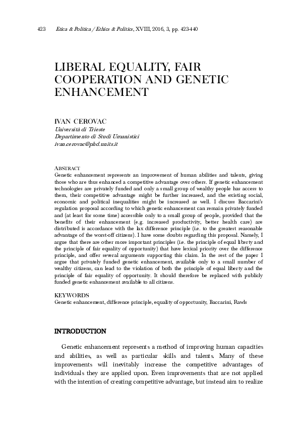 What is gender equality image