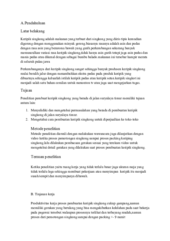 Pdf Tugar Ergonomi Keripik Pdf Reza Pahlawan Academia Edu