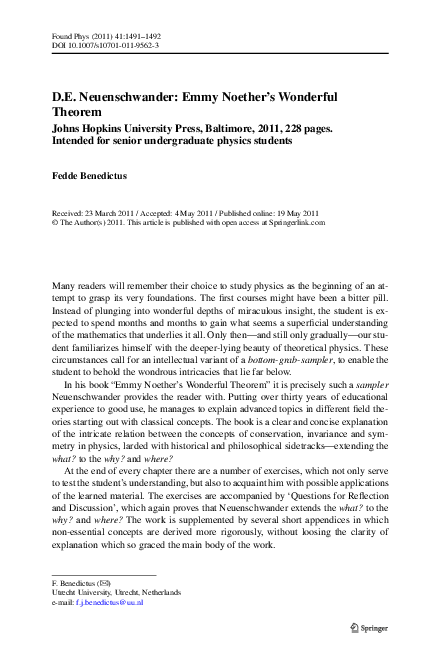 Emmy noether essay 06 picture