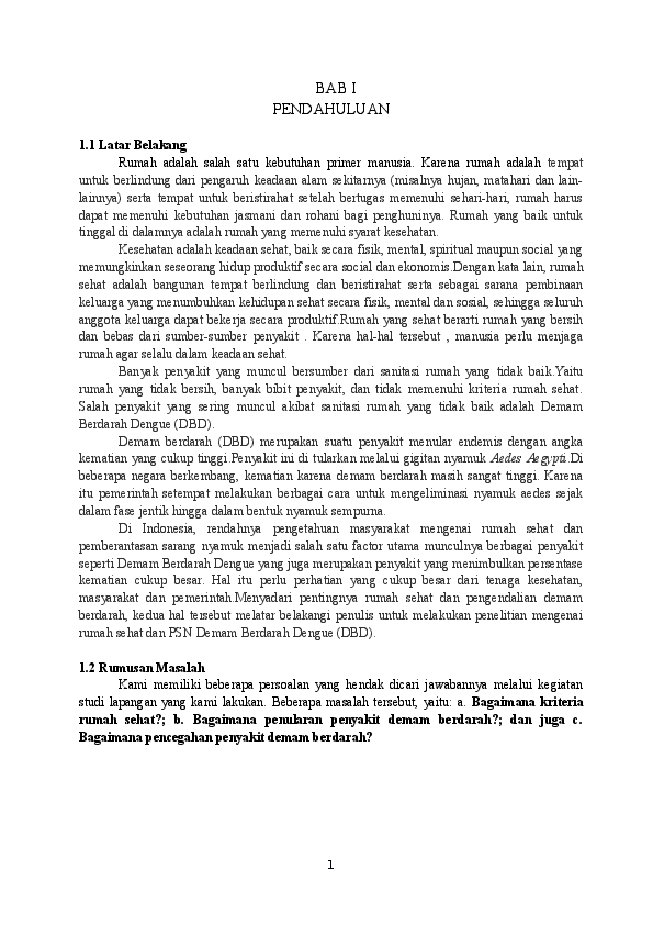 Doc Promosi Dan Survei Rumah Sehat Dan Psn Dbd Marcella
