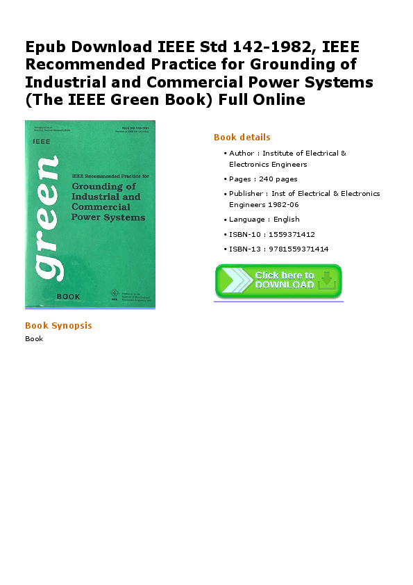 (PDF) Epub Download IEEE Std 1421982, IEEE Practice for