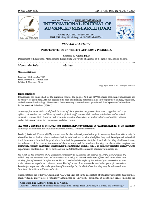 Personal autonomy image