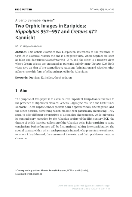 Euripides hippolytus text Euripides hippolytus text image