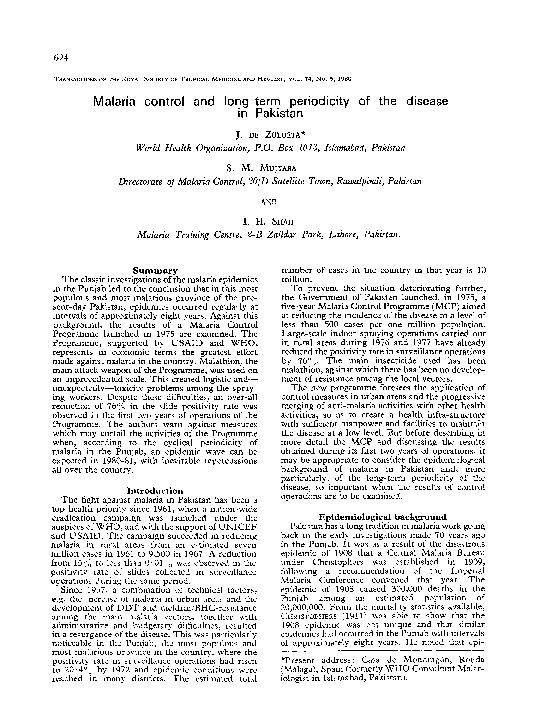 pdf-malaria-control-and-long-term-periodicity-of-the-disease-in-pakistan