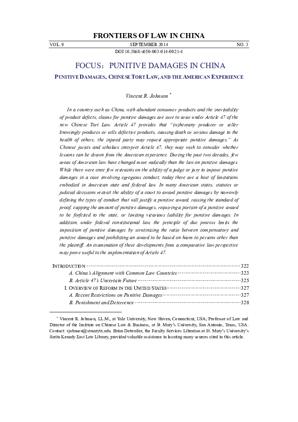 Insurance punitive damages by state picture