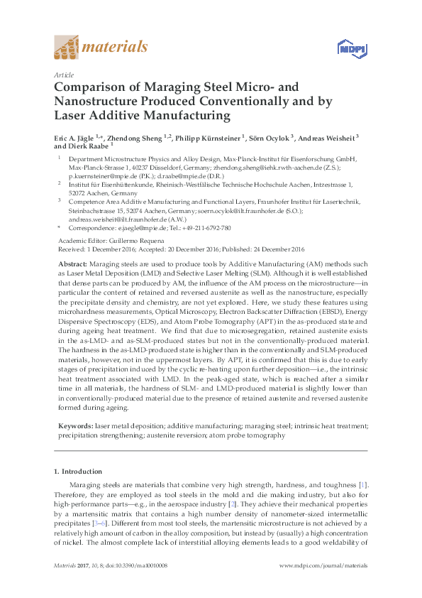 Maraging steels essay 07 picture