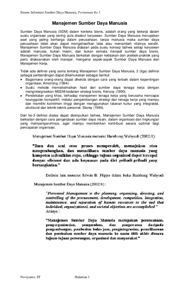 Essay manajemen sumber daya manusia 07 image