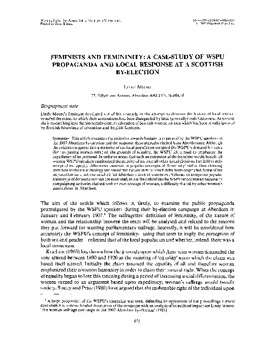 Importance of feminism essay image