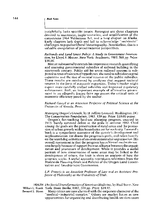 (PDF) The social transformation of American medicine