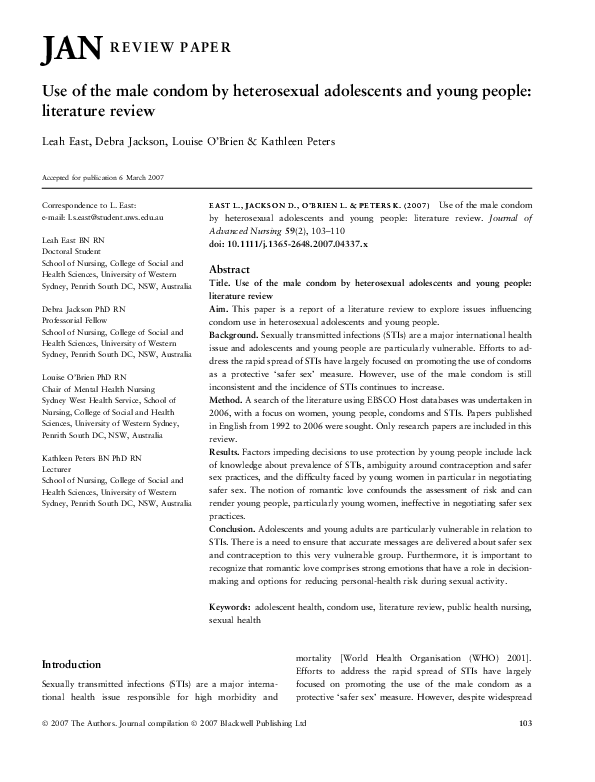 How to write a literature review image