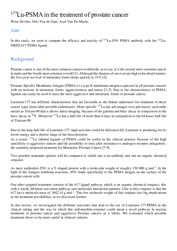 lutetium 177 prostate