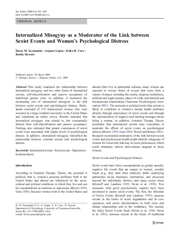 Addressing internalized misogyny picture