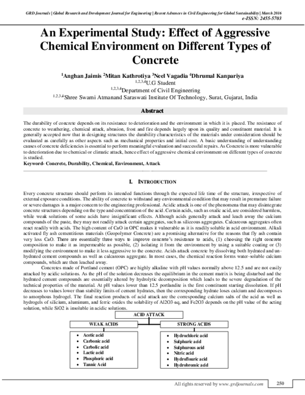 how does acetic acid affect the environment