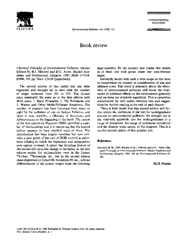 air pollution pdf book