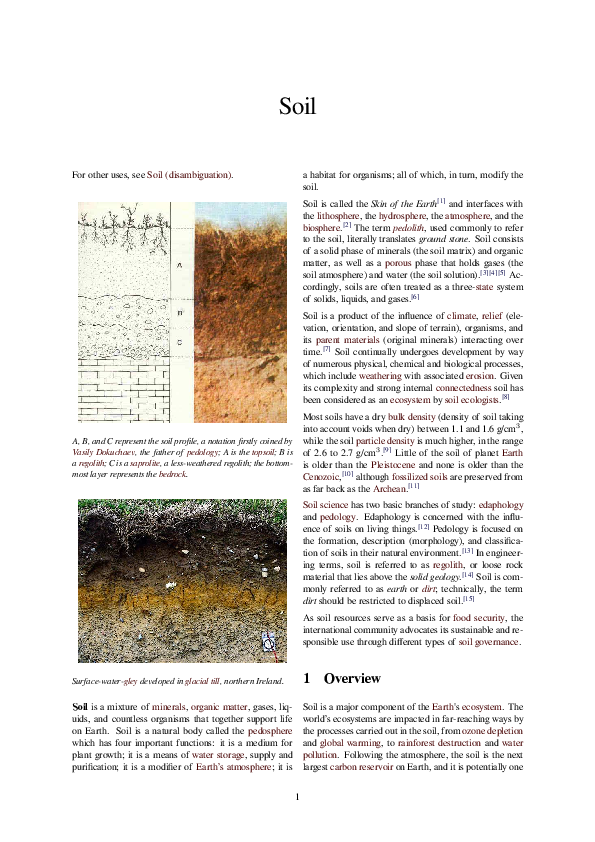 (PDF) Soil