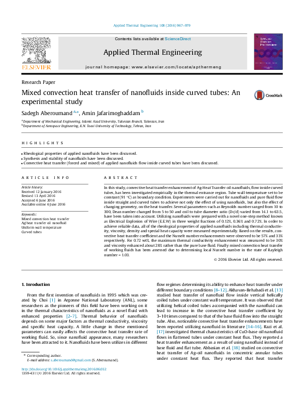 (PDF) Mixed convection heat transfer of nanofluids inside curved tubes ...